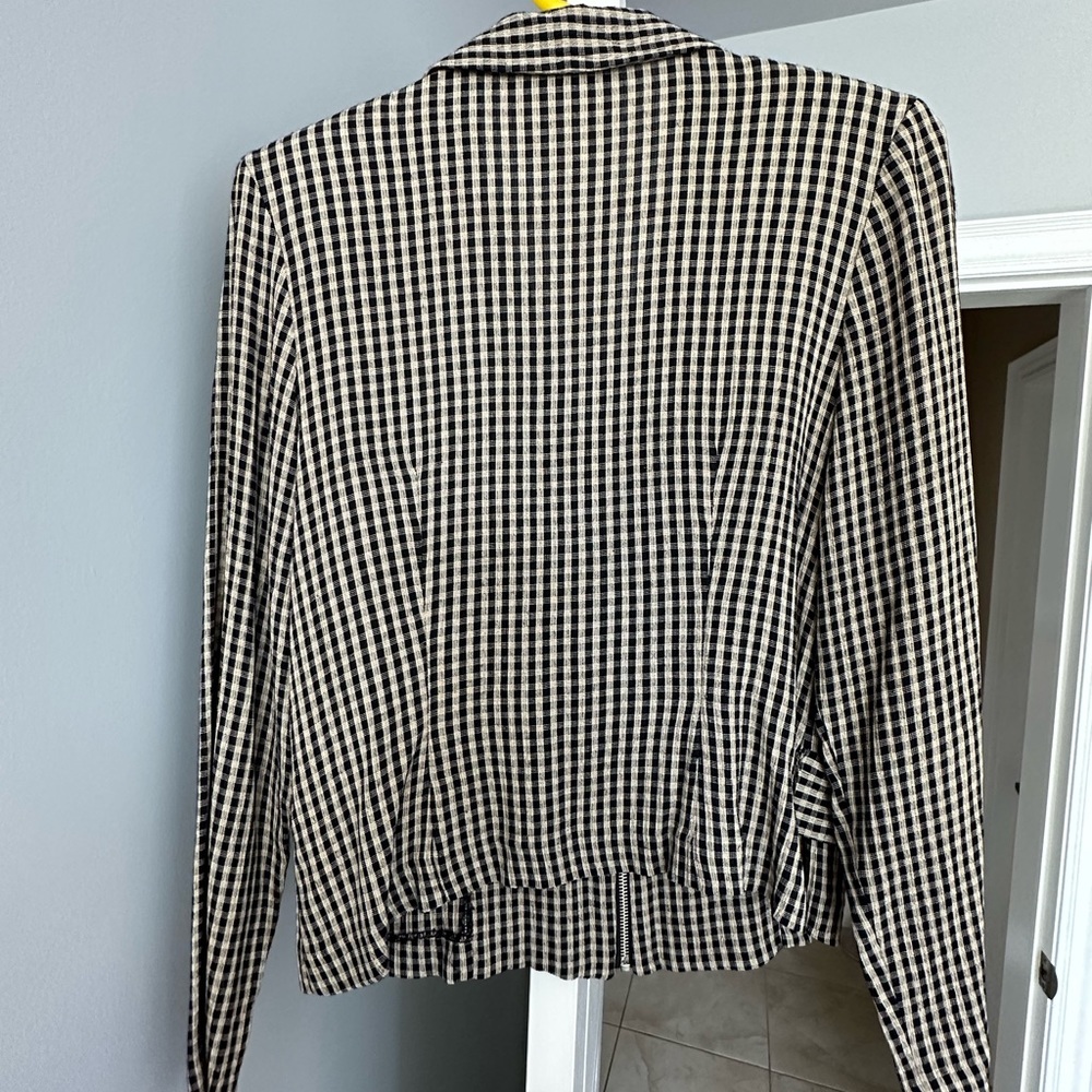 EMBLEM Checked Jacket - Picture 4 of 5